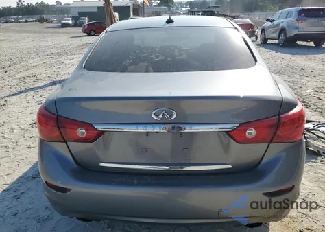 2015 Infiniti Q50 Base из США, поврежденный, VIN JN1BV7AR9FM423907